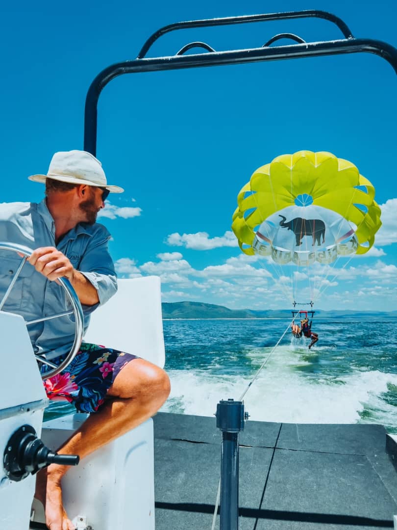 Parasailing
